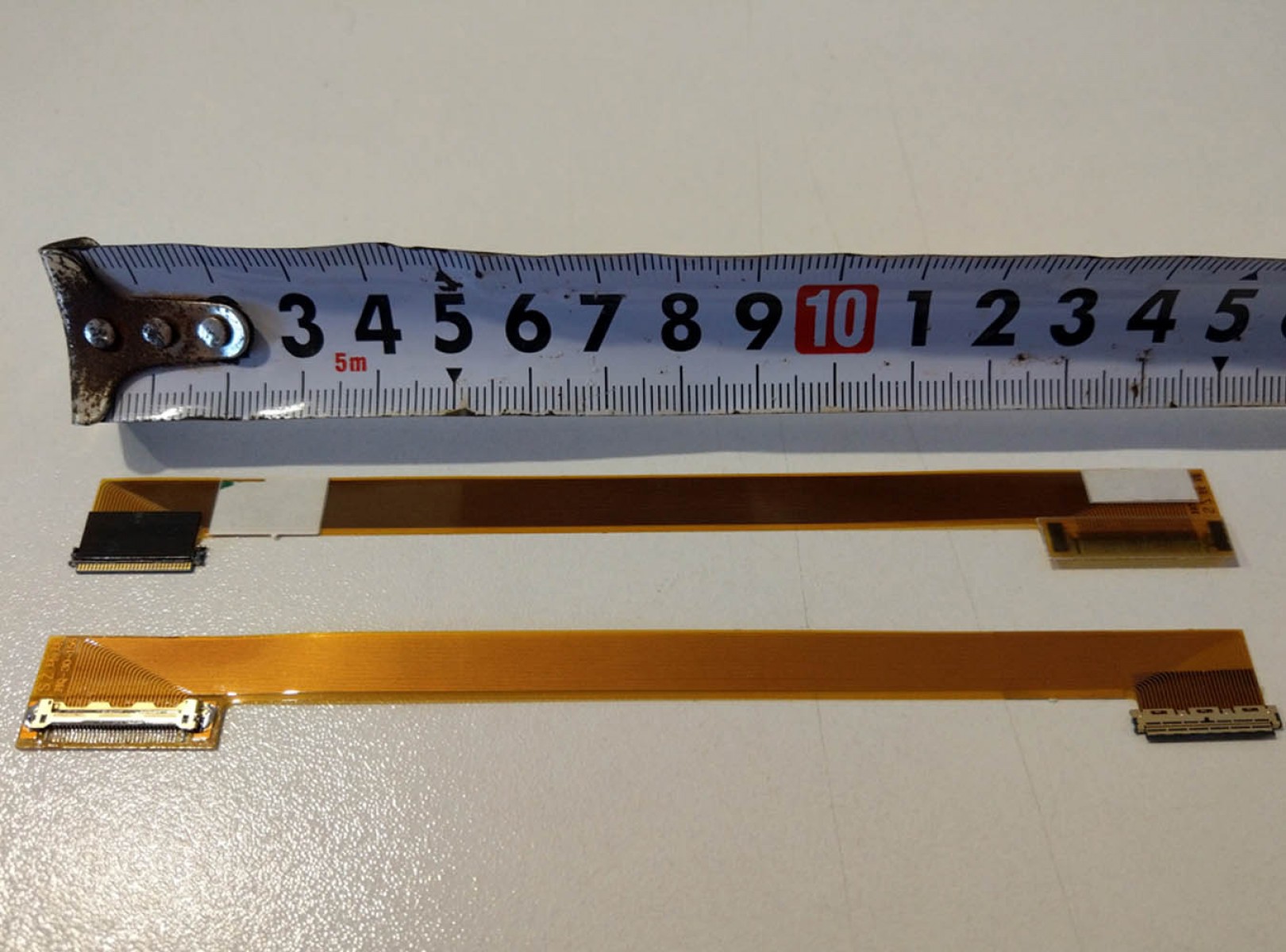 30 Pin 10.1" 13.3" 14" 15.6" Uyumlu LCD LED Ekran Edp Flex Uzatma Kablosu
