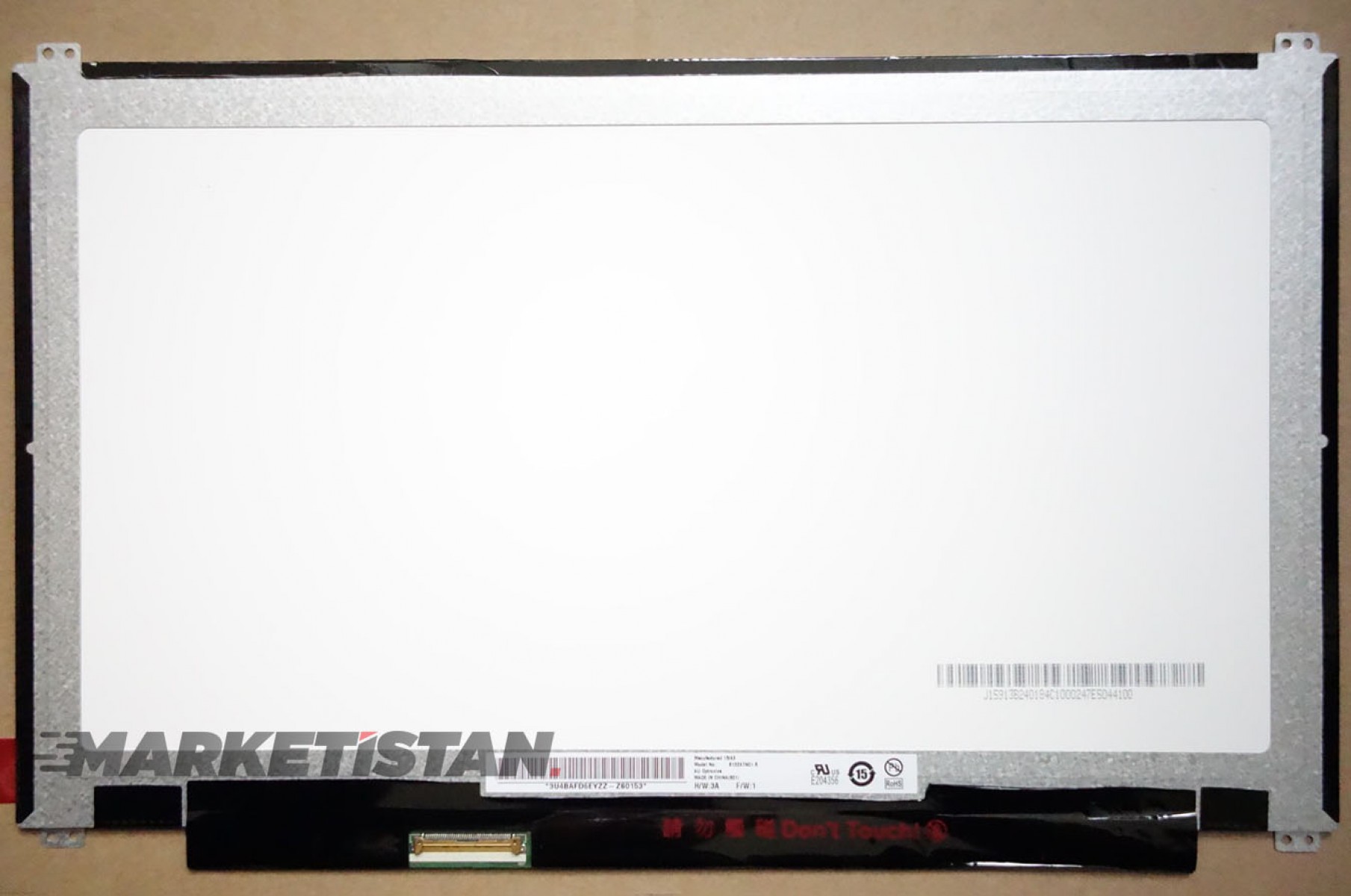 B133XTN01.5 Uyumlu 13.3" 40 Pin Slim Led Ekran Panel HD 1366x768 305mm B133XTN01.5 Uyumlu 13.3" 40 Pin Slim Led Ekran Panel HD 1366x768 305mm