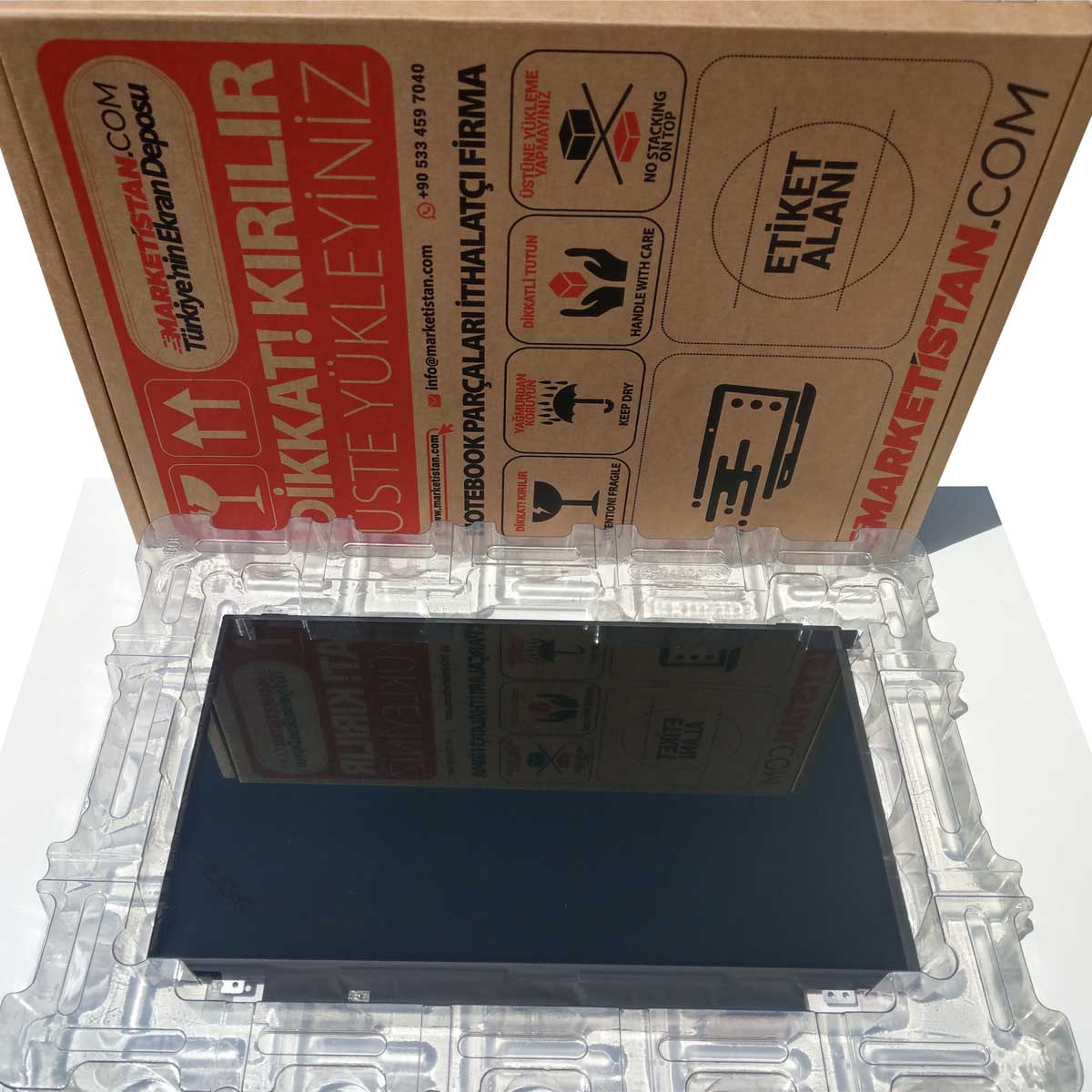 Casper C350.5000-4D00T Uyumlu 14" 30 Pin Slim Led Ekran Panel 1366x768