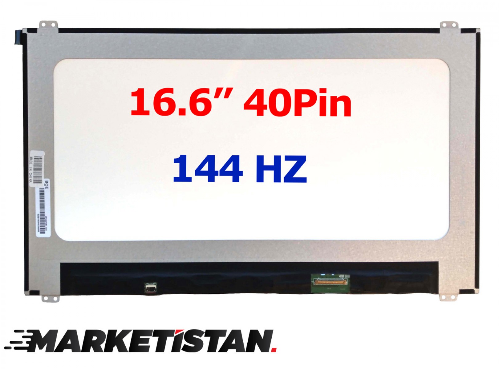 Casper Excalibur G780.1030-BVJ0F-B Uyumlu 16.6" 40 Pin Slim Led Ekran Panel 1080p IPS 144HZ 375mm
