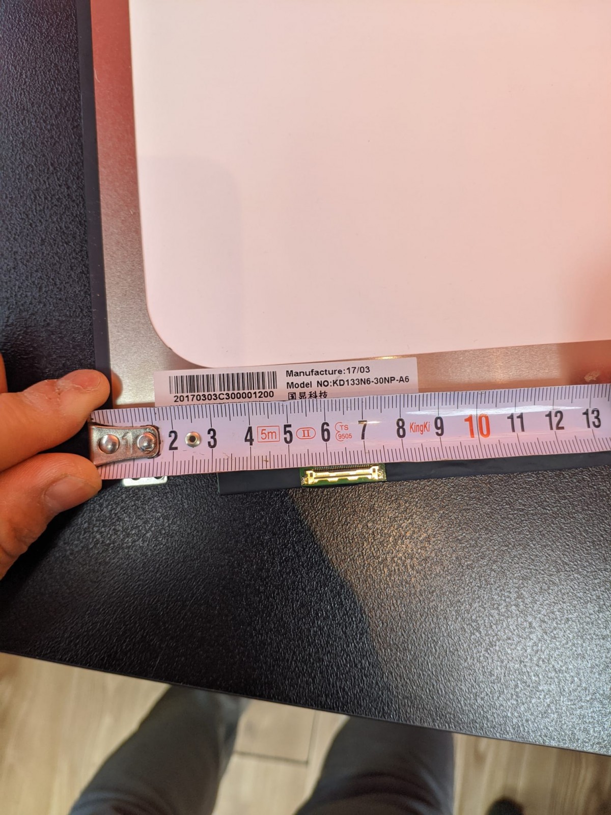 Casper Nirvana F300 Silver Uyumlu 13.3" 30 Pin Slim Ekran Panel 1080p