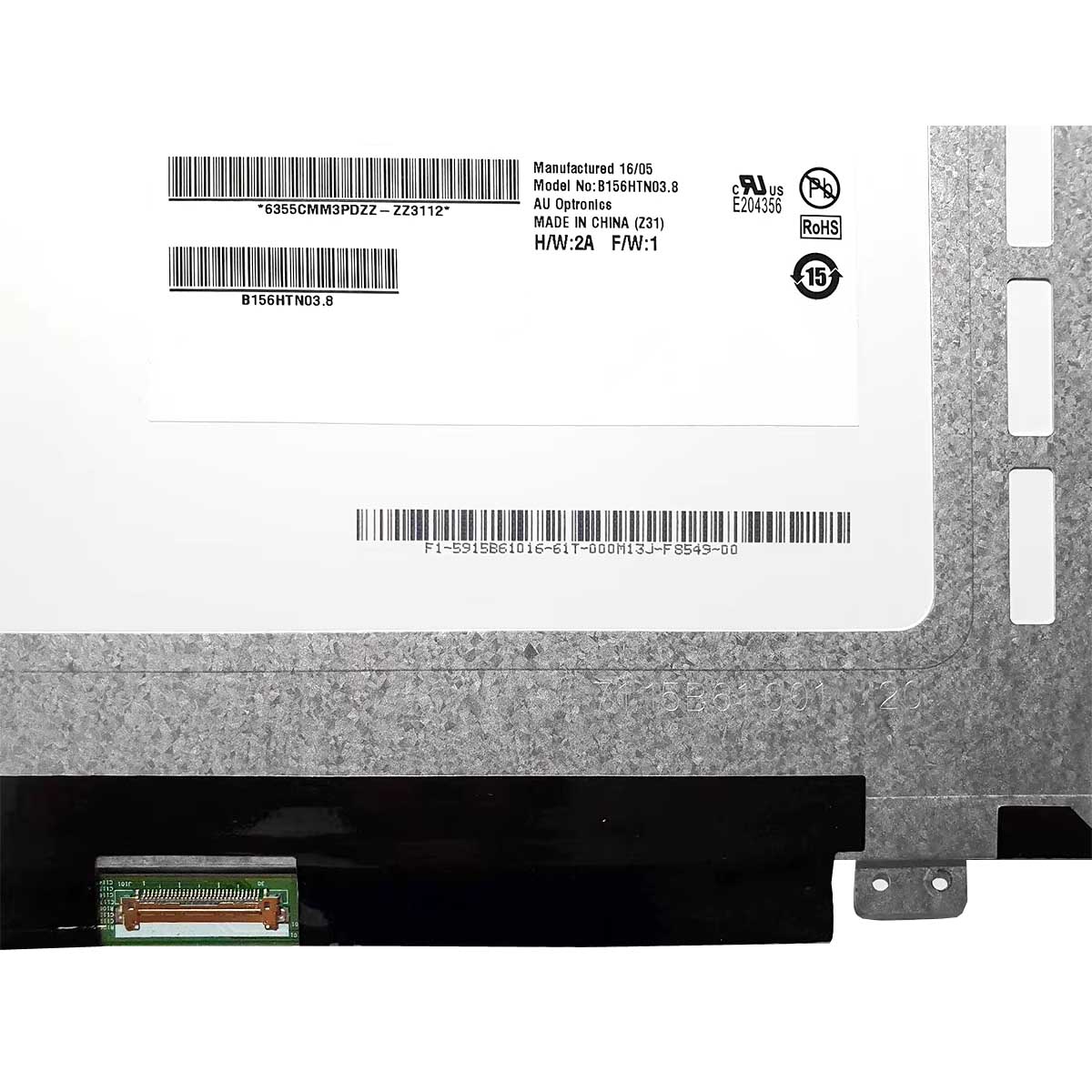Exper Xcellerator Q5V-G03 15.6 inç 1920x1080 30 Pin Ref. Laptop Ekran Paneli