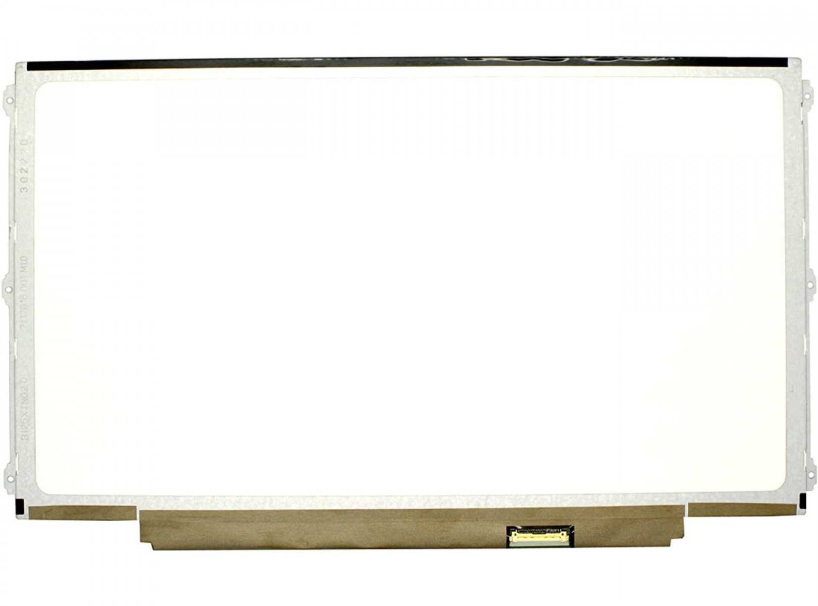 HB125WX1-100 Uyumlu 12.5" 30 Pin Slim Led Ekran Panel Yandan Kulaklı 1366x768
