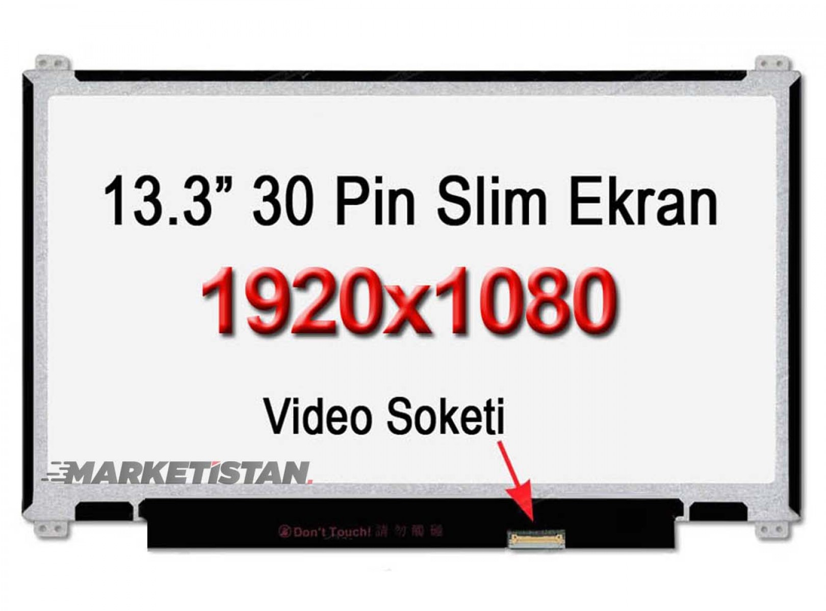 HOMETECH HT C14M 13.3 inç 1920x1080 30 Pin Laptop Ekran Paneli