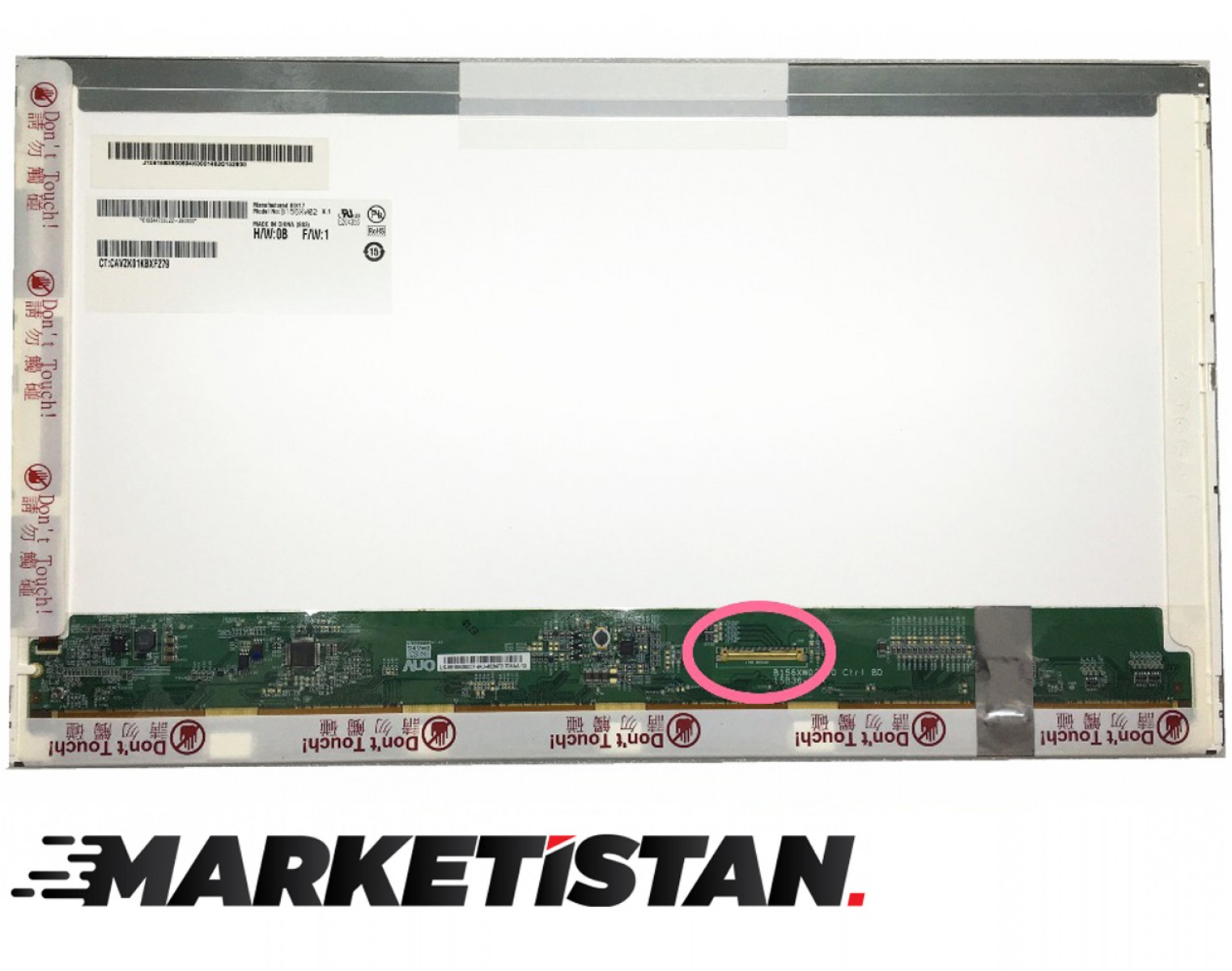 HP Probook 4510S Uyumlu 15.6" 40 Pin Standart Led Ekran Panel HD SAĞ