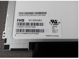 HP Stream 11-D001NL Uyumlu 11.6" 40 Pin Slim Led Ekran Panel Yandan Kulaklı HD