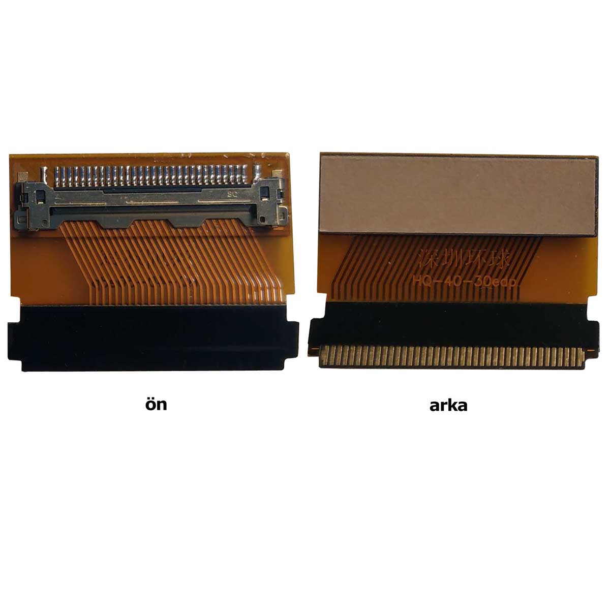 HQ-40-30eDP 40 Pin to 30 Pin eDP den eDP ye dönüştürücü HQ-40-30eDP 40 Pin to 30 Pin eDP den eDP ye dönüştürücü