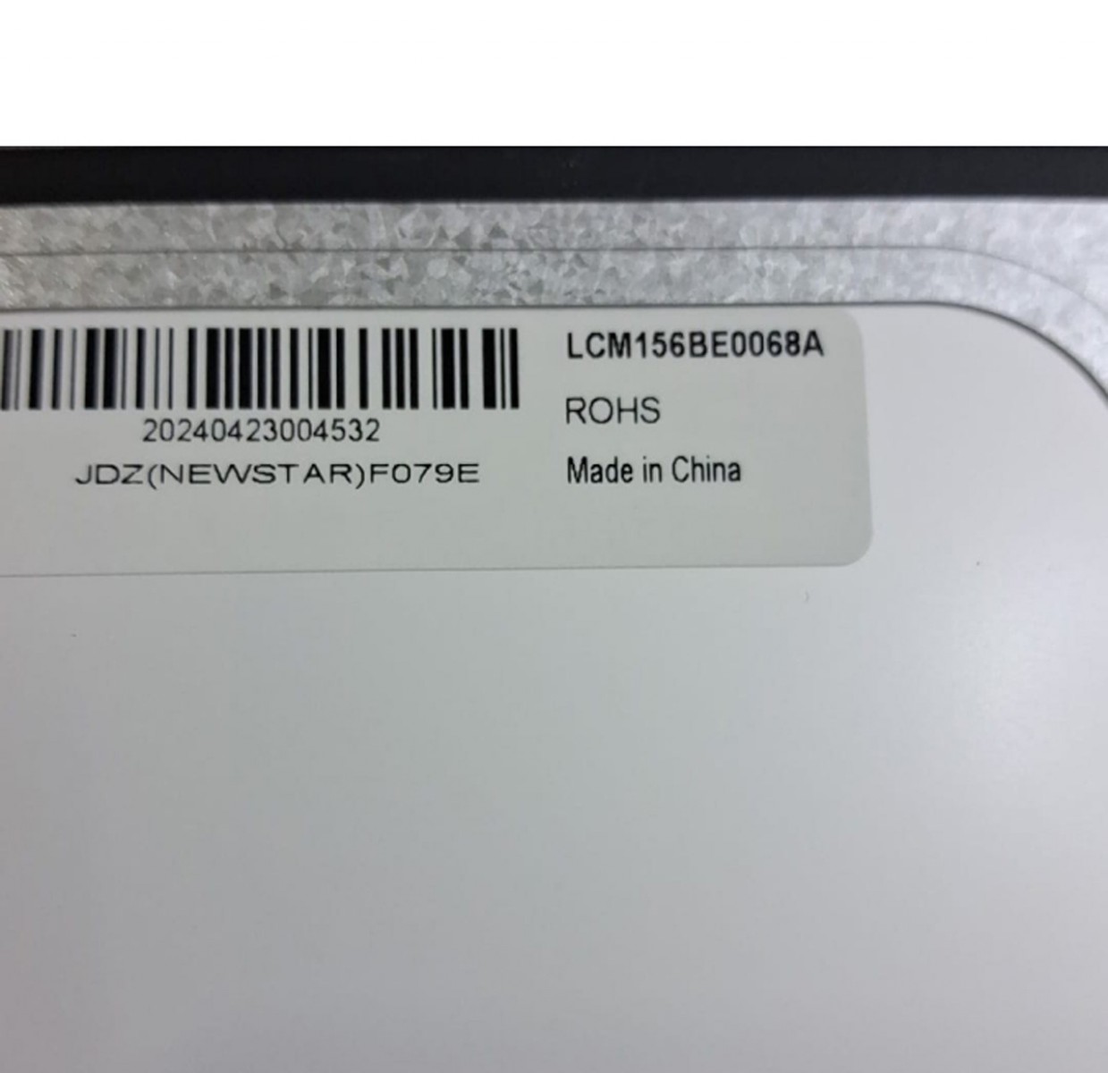 LCM156BE0068A 15.6 inç 1920x1080 30 Pin IPS Laptop Ekran Paneli