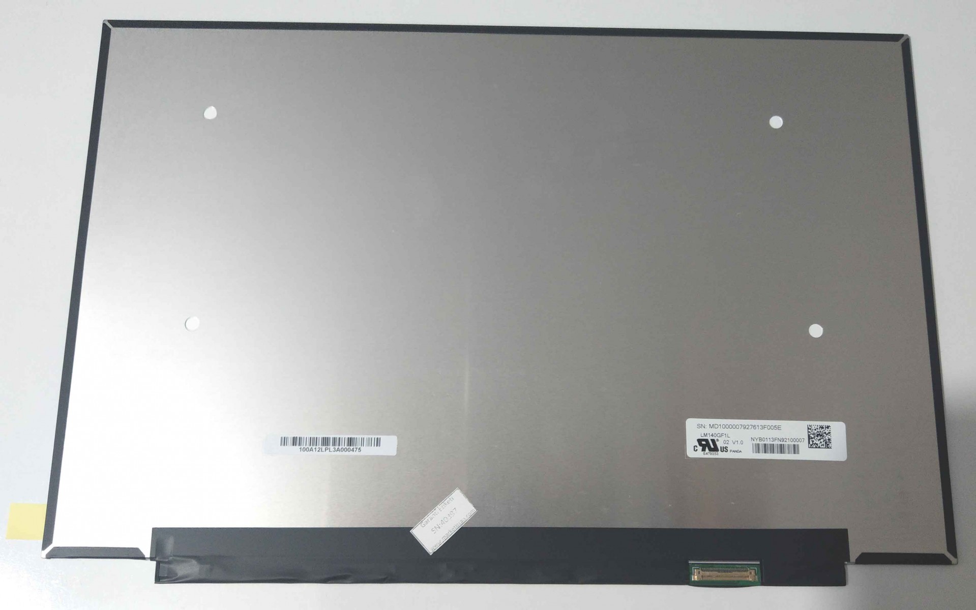 LM140GF1L02 Uyumlu 14" 30 Pin Vidasız Ekran Panel 2560x1600 60HZ 307mm
