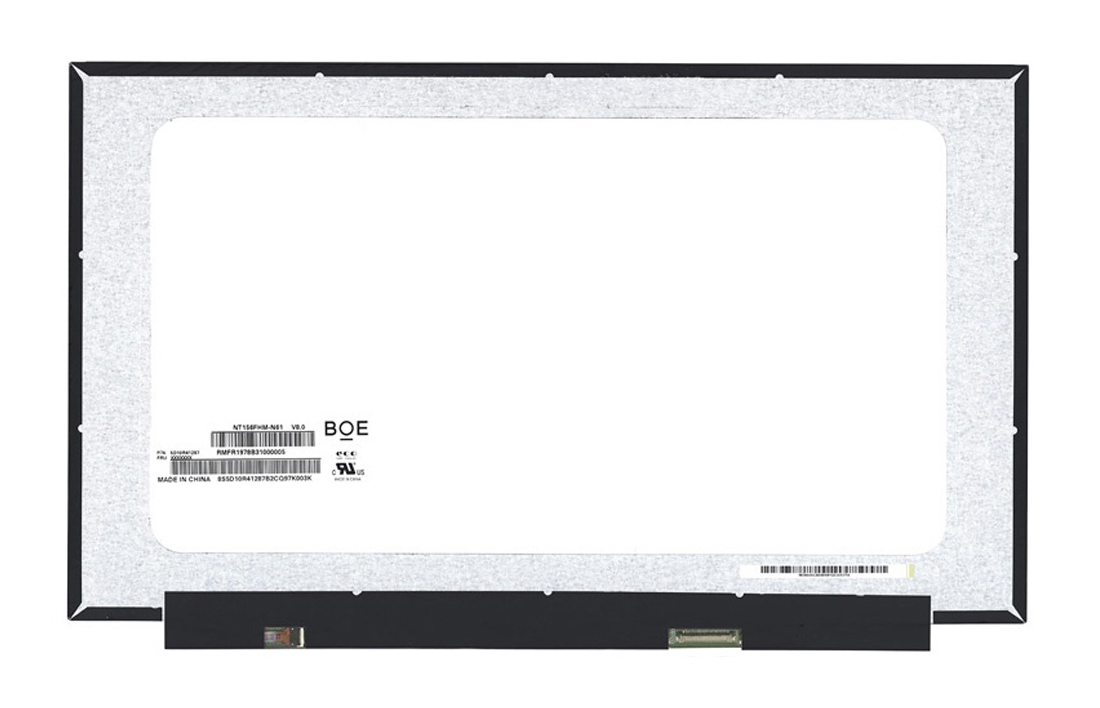 LM156B014B54 Uyumlu 15.6" 30 Pin Vidasız Ekran Panel 1080p TN