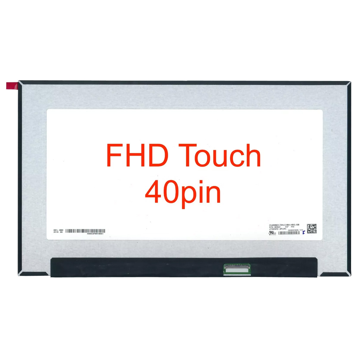 LP156WFD-SPH3 LP156WFD SP H3 Uyumlu 15.6" 40 Pin Dokunmatik Ekran Panel IPS 1080p