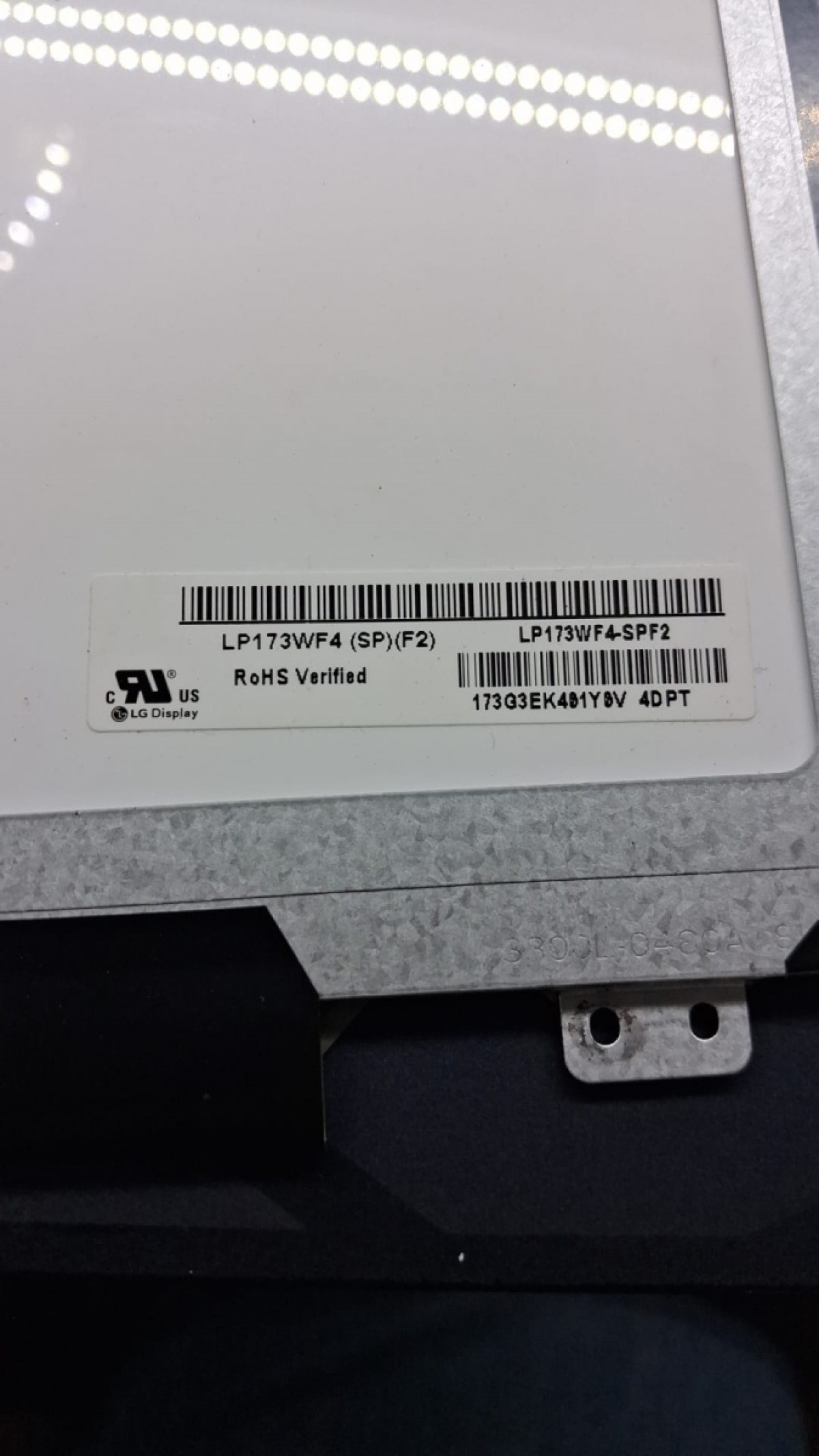 LP173WF4-SPF2 17.3 inç 1920x1080 30 Pin IPS Laptop Ekran Paneli