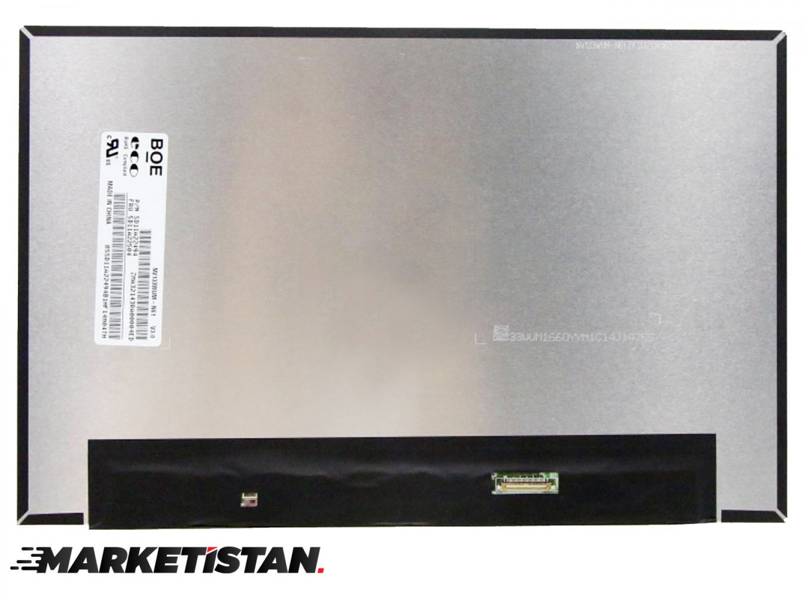 Lenovo FRU 5D11A22504 Uyumlu 13.3" 30 Pin Slim Ekran Panel 1920X1200 60HZ 291mm