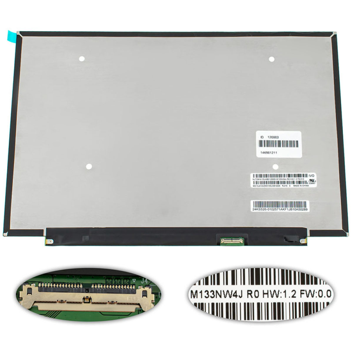 Lenovo ThinkBook 13s G2 ITL 20V9005VTX Uyumlu 13.3" Led Ekran Panel 1920x1200 IPS 60HZ 291mm