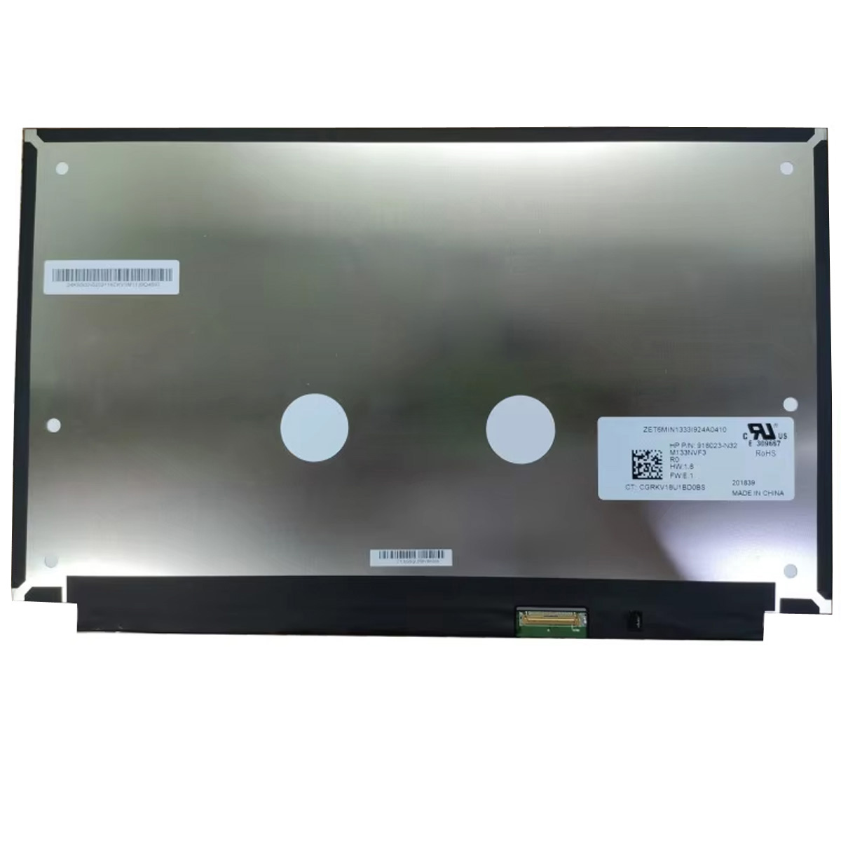 M133NVF3 R0 Uyumlu 13.3" 40 Pin Slim Vidasız Ekran Panel 1080p IPS 300mm