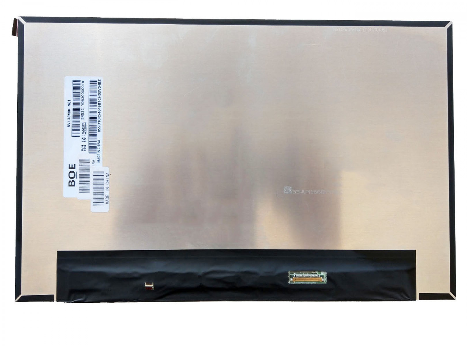 M133NW4J R3 Uyumlu 13.3" 30 Pin Slim Ekran Panel 1920X1200 60HZ 291mm