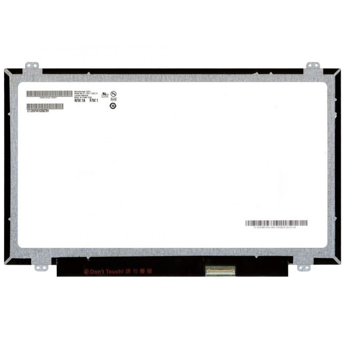 M140NWR1 R1 Uyumlu 14" 40 Pin Slim Led Ekran Panel 1366x768 HD M140NWR1 R1 Uyumlu 14" 40 Pin Slim Led Ekran Panel 1366x768 HD