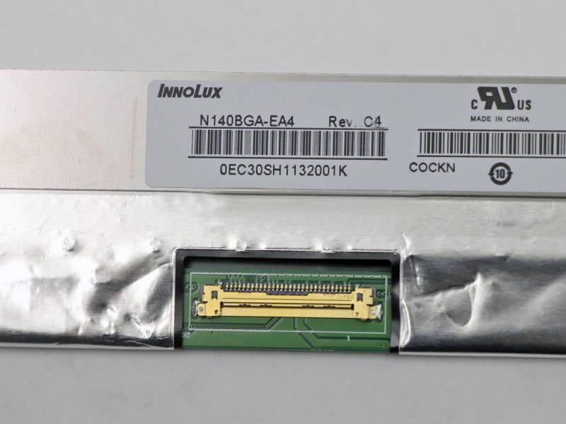 MB140AN01-2 Ver.2.0 Uyumlu 14" Ekran 30 Pin Slim Led Panel Vidasız 1366x768
