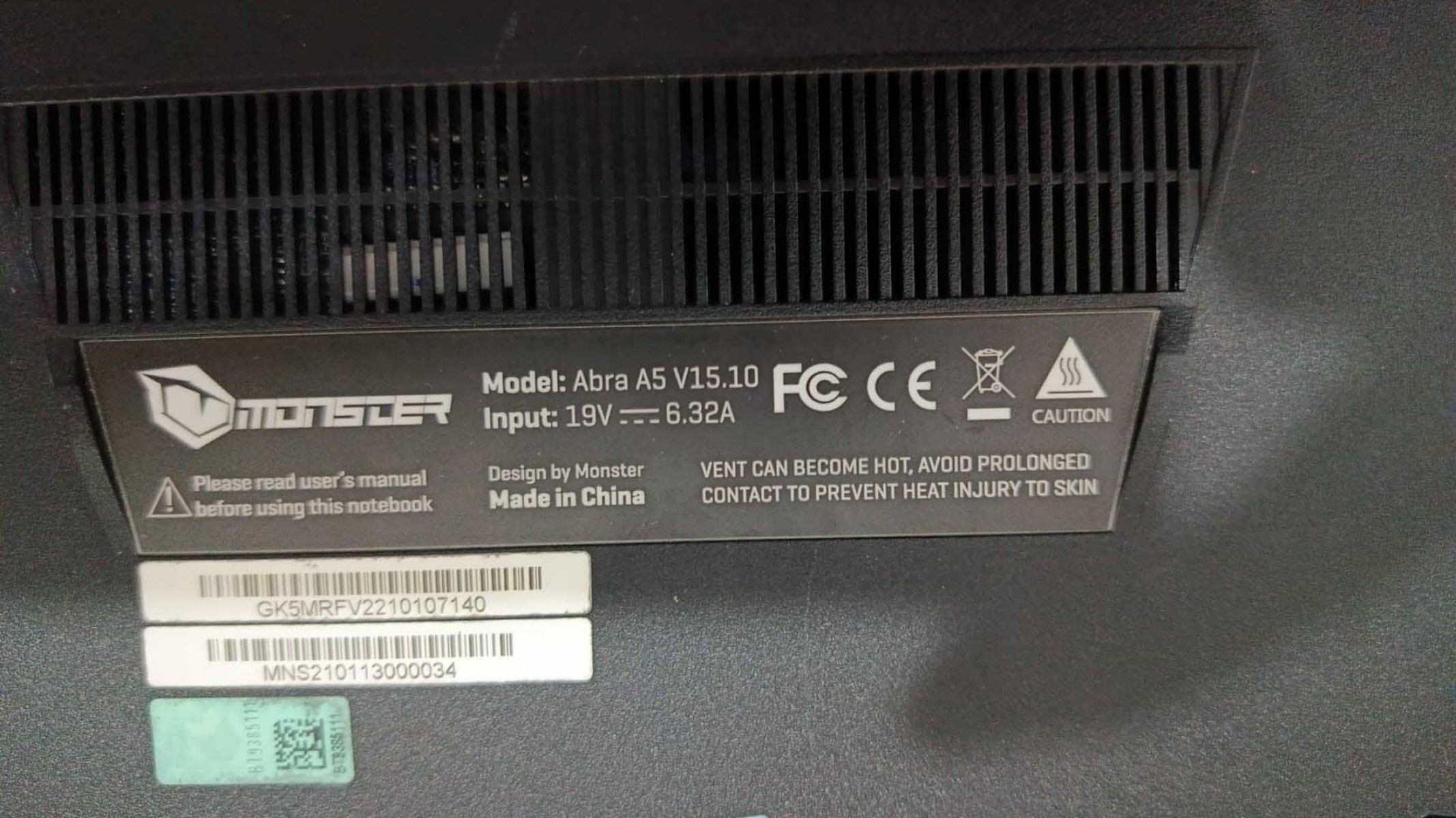 Monster Abra A5 V15.1 15.6 inç 1920x1080 40 Pin IPS 144Hz Laptop Ekran Paneli