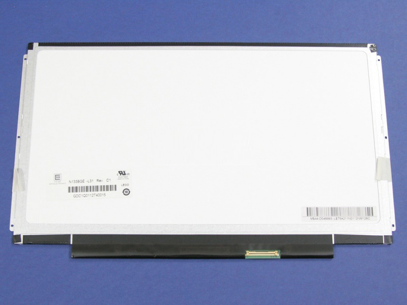 N133BGE-L31 REV.C2 Uyumlu 13.3" 40 Pin Slim Ekran Panel Yandan Kulaklı HD 1366x768
