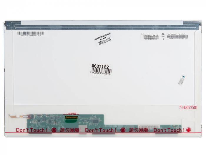 N156BGE-E11 Uyumlu 15.6" 30 Pin Standart Ekran Panel 1366x768 HD