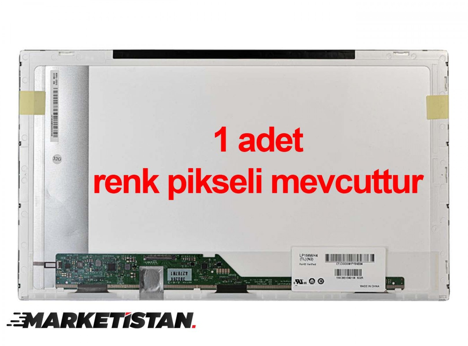 N156BGE-L21 15.6 Ekran 40 Pin Standart Led Panel 1366x768 HD SOL (1 Piksel)