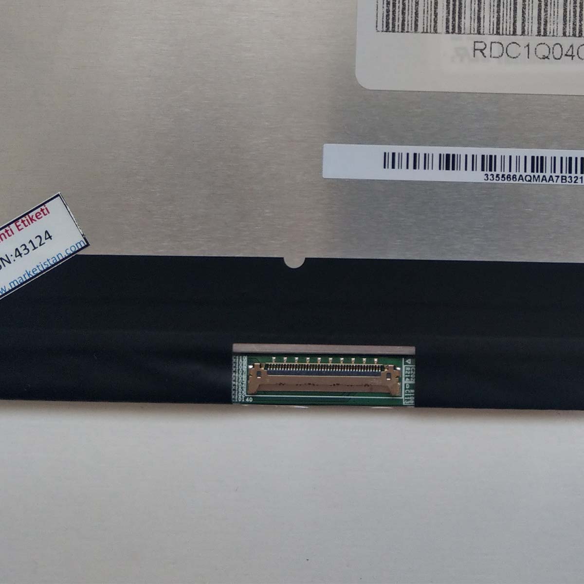 NE133QDM-N60 Uyumlu 13.3" Narrow 40 Pin Slim Led Ekran Panel 2560x1600 IPS 60HZ 291mm NE133QDM-N60 Uyumlu 13.3" Narrow 40 Pin Slim Led Ekran Panel 2560x1600 IPS 60HZ 291mm