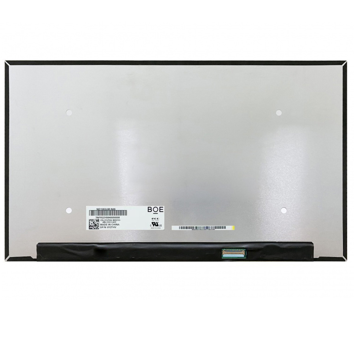 NE156QUM-N69 Uyumlu 15.6" Narrow 40 Pin Ekran Panel 3840x2160 IPS