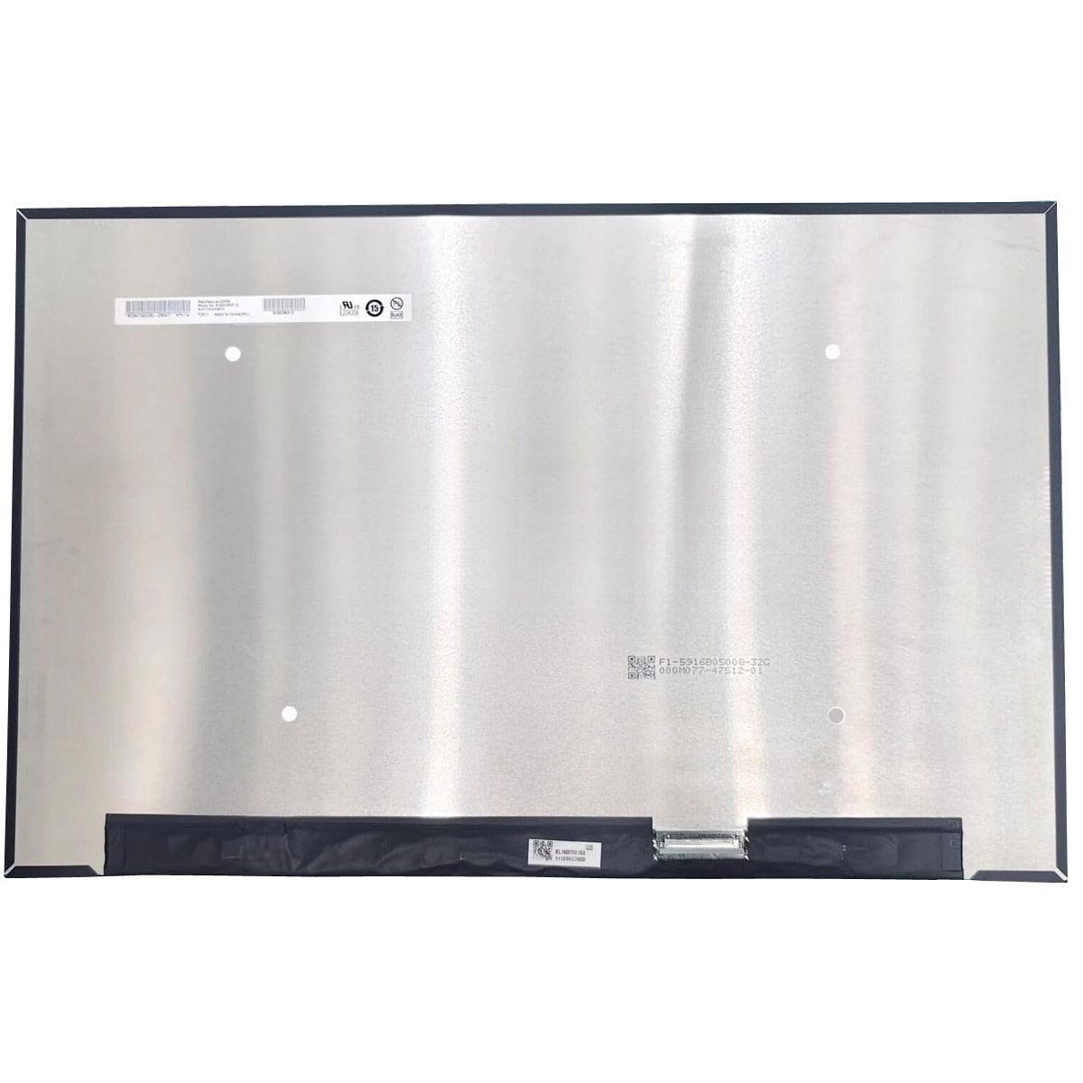 NE160WUM-NX2 V18.0 Uyumlu 16" 40 Pin Ekran Panel 1920x1200 350mm