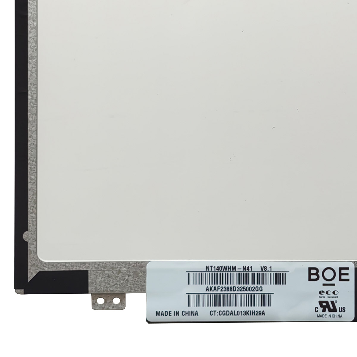 NT140WHM-N41 V8.1 Uyumlu 14" 30 Pin Slim Led Ekran Panel 1366x768