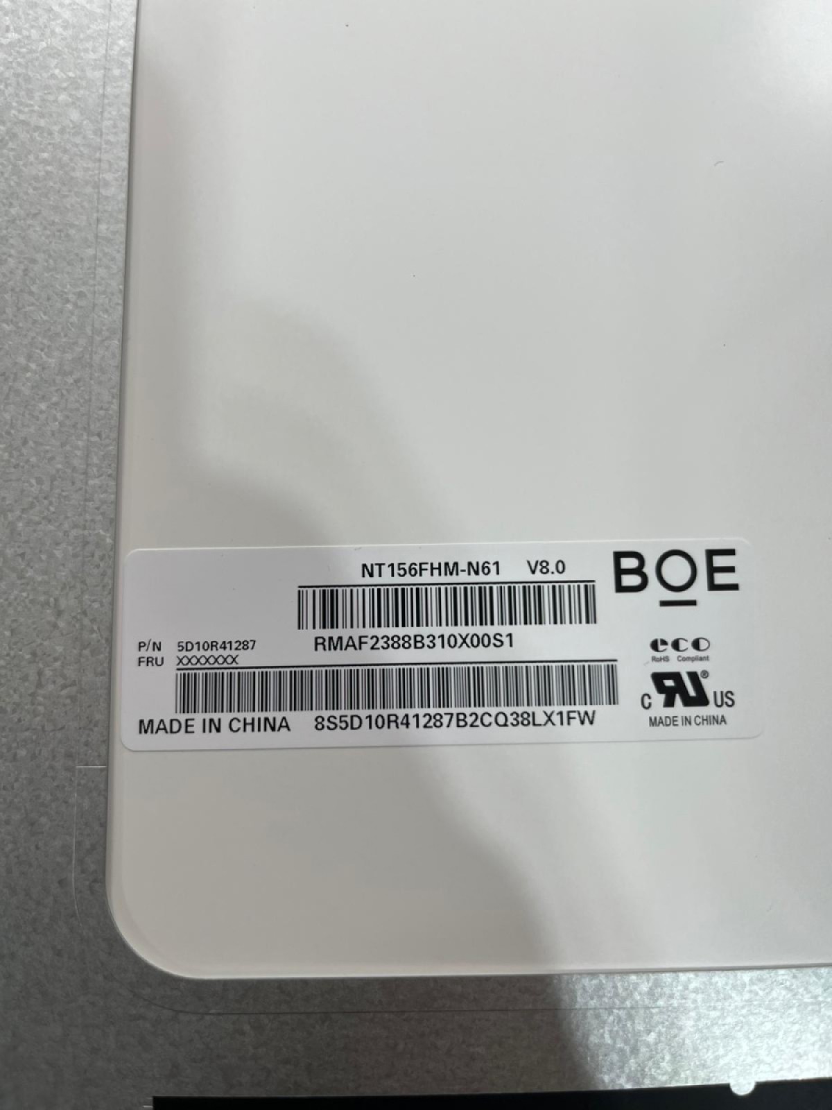 NT156FHM-N61 V8.0 15.6 inç 1920x1080 30 Pin IPS Laptop Ekran Paneli NT156FHM-N61 V8.0 15.6 inç 1920x1080 30 Pin IPS Laptop Ekran Paneli