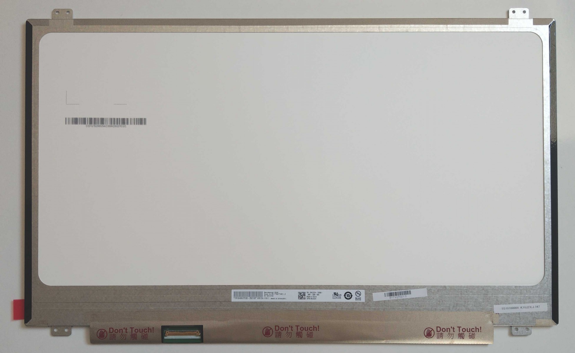 SAGER NP9873 P870DM3 Uyumlu 17.3" 40 Pin Slim Led Ekran Panel 1080p 120HZ