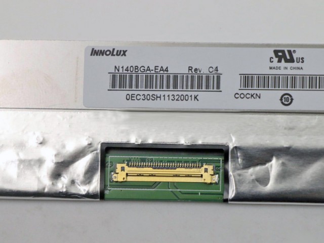 B140XTN07.8 Uyumlu 14" Ekran 30 Pin Slim Led Panel Vidasız 1366x768