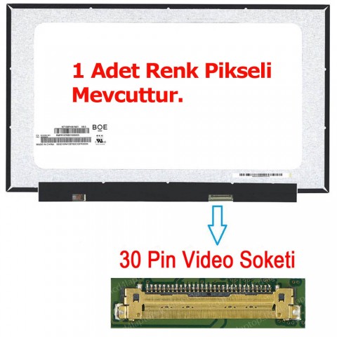 B156HAN02.1 HWHA 15.6 inç 1920x1080 30 Pin IPS Laptop Ekran Paneli (1 Piksel)