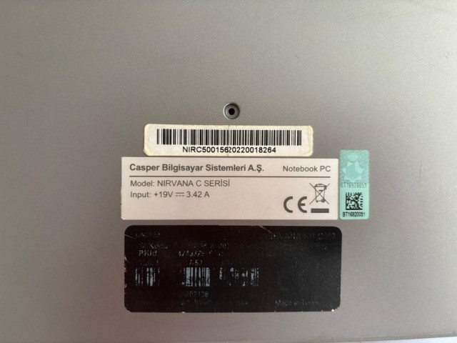 Casper NIRVANA C SERİSİ 15.6 inç 1920x1080 30 Pin IPS Laptop Ekran Paneli