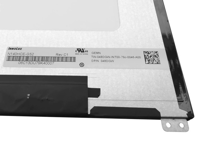 Dell 48DGW 14" Ekran 30 Pin Slim Led Panel IPS 1080p
