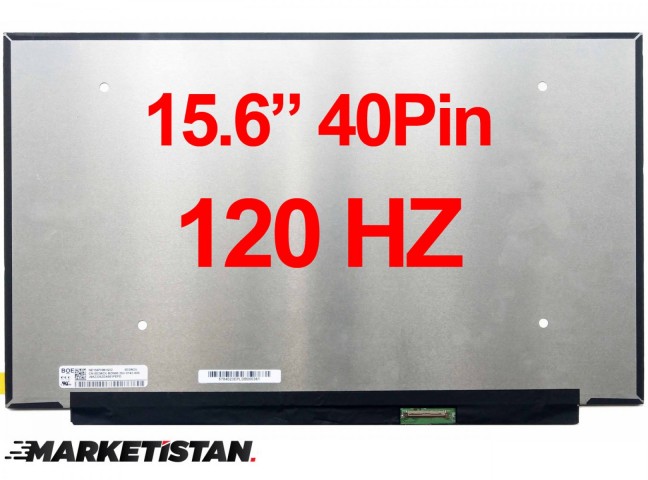 LM156LFGL04 Uyumlu 15.6" 40 Pin Vidasız Ekran Panel IPS 1080p (120HZ)