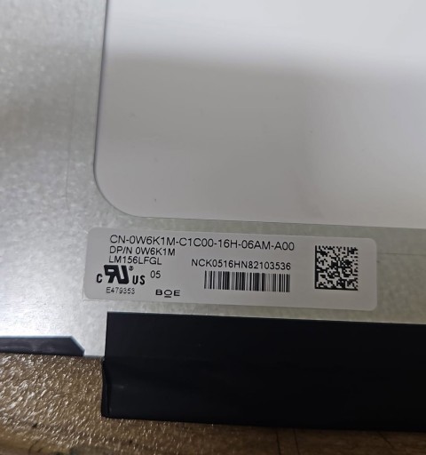 LM156LFGL05 15.6 inç 1920x1080 40 Pin IPS 120Hz Laptop Ekran Paneli