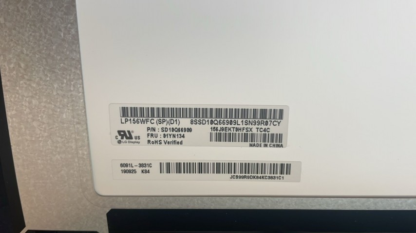 LP156WFC-SPD1 15.6 inç 1920x1080 30 Pin IPS Laptop Ekran Paneli