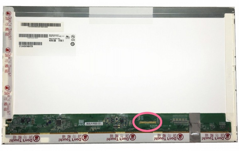 LP156WH2-TLC1 15.6 inç 1366x768 40 Pin Laptop Ekran Paneli