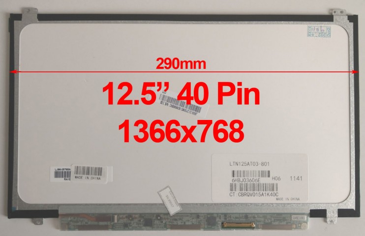 LTN125AT03-801 Uyumlu 12.5