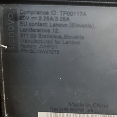 Lenovo Thinkpad E15 20RE-S0WY00 TP00117A Uyumlu 15.6" 30 Pin Vidasız Ekran Panel IPS 1080p