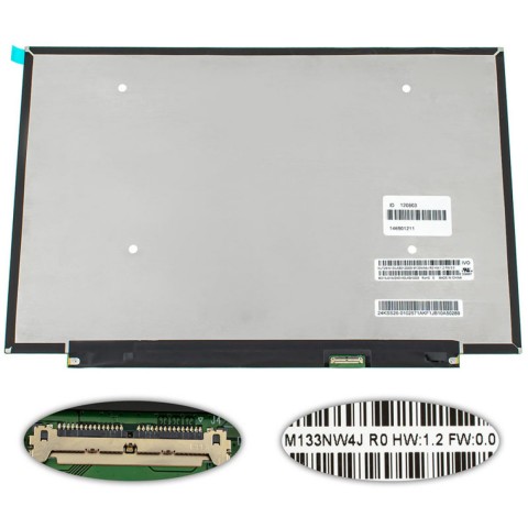 M133NW4J R0 13.3 inç 1920x1200 30 Pin Laptop Ekran Paneli
