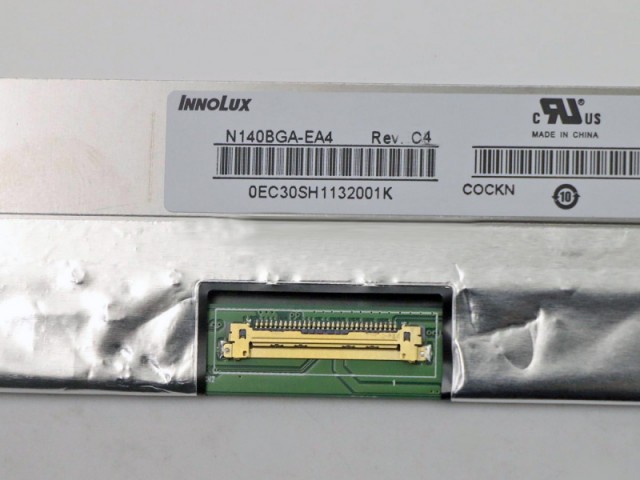 MB140AN01-2 Ver.2.0 Uyumlu 14" Ekran 30 Pin Slim Led Panel Vidasız 1366x768