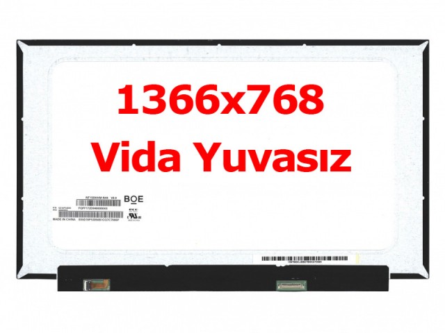 MSI GL65 9SFK Uyumlu 15.6" 30 Pin Vidasız Ekran Panel (1366x768)