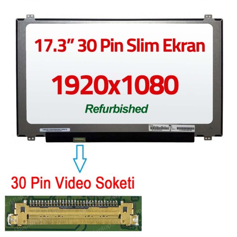 Msi GT72S 6QF Dominator Pro G Uyumlu 17.3" Ekran Panel 30 Pin Slim 1080p IPS Ref.