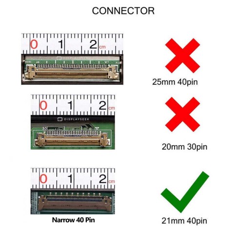 NE133QDM-N60 13.3 inç 2560x1600 40 Pin Laptop Ekran Paneli