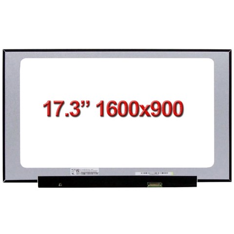 NT173WDM-N25 17.3 inç 1600x900 30 Pin Laptop Ekran Paneli