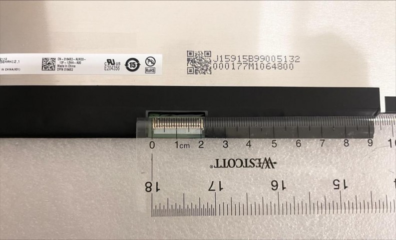 TL156VDXP03-00 Uyumlu 15.6" Ekran Panel Narrow 40 Pin FHD IPS